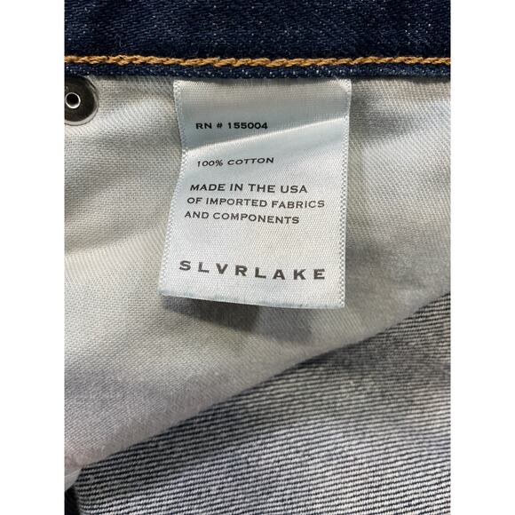 SLVRLAKE Dark Blue Women's Jeans - Picture 4 of 5